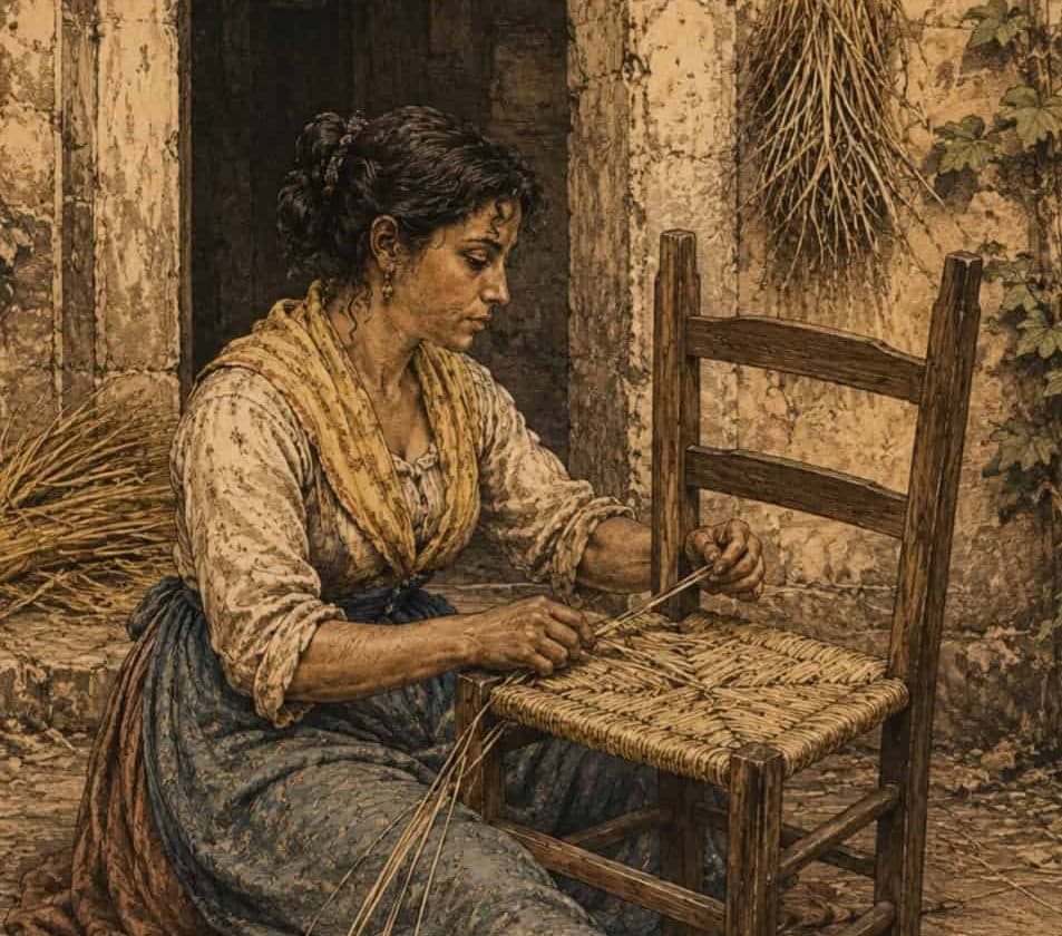 I mestieri della Napoli Antica: A ’Mpagliasegge