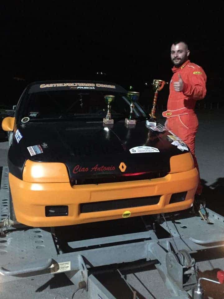 Castel Volturno sul podio dei motori: Antonio Fascia vince la challenge Montedoro Irpino