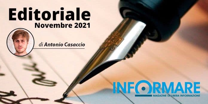EDITORIALE NOVEMBRE 2021 - Non solo un premio