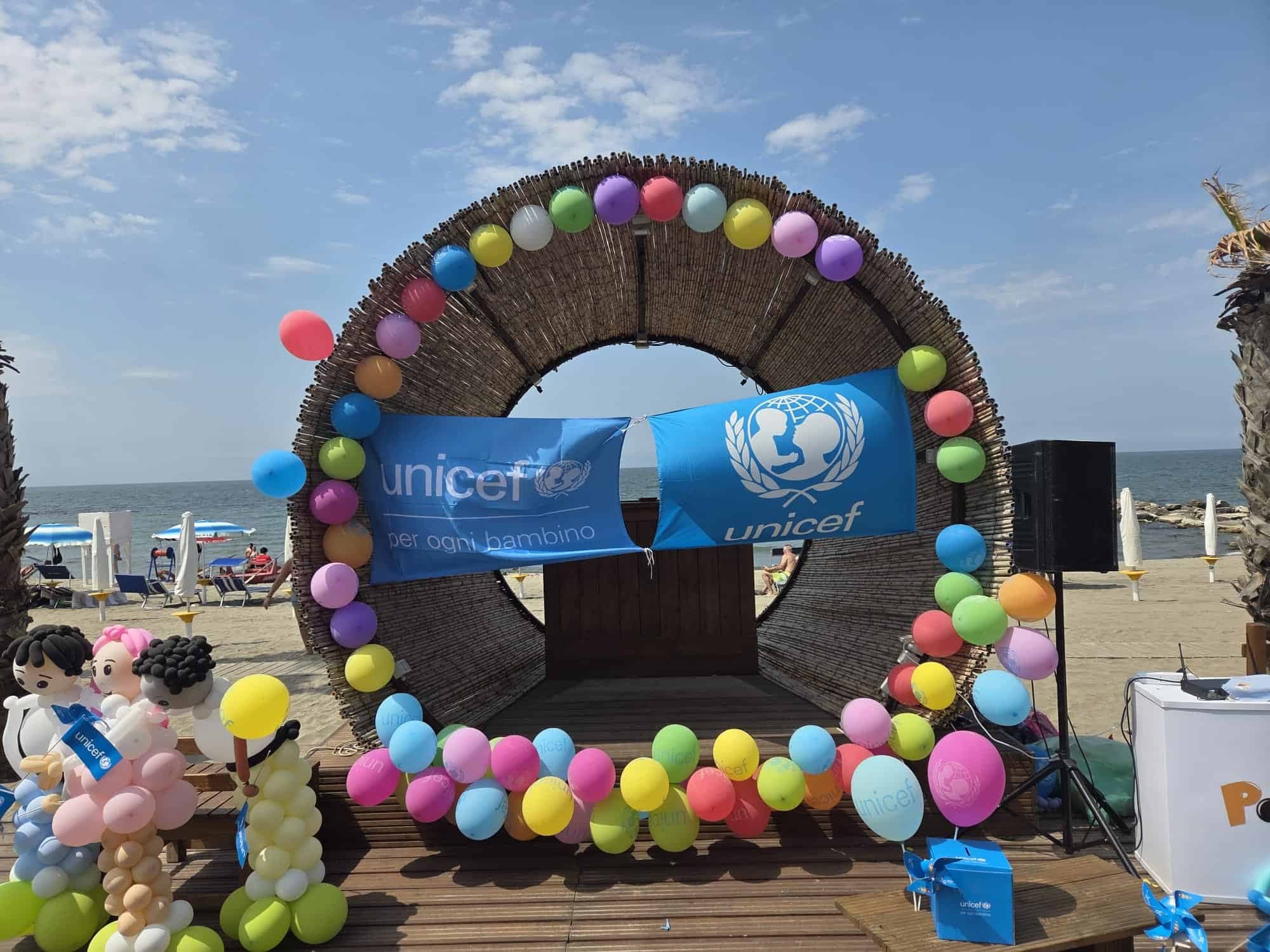 La giornata del gioco a Castel Volturno con UNICEF