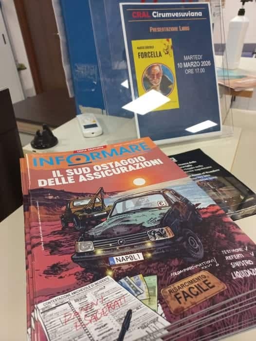 Informare distribuito nel Cral Circumvesuviana di Napoli Porta Nolana
