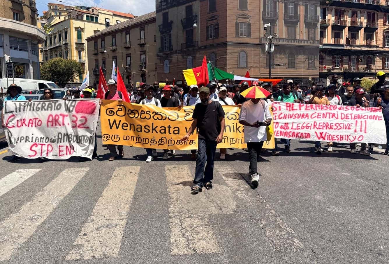 La società civile grida "No" all'apertura del Cpr a Castel Volturno
